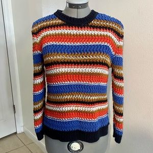 Zara Striped Knit Sweater (Sz M)